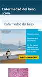 Mobile Screenshot of enfermedaddelbeso.com